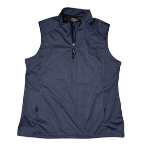 Core365 1/4 zip running vest